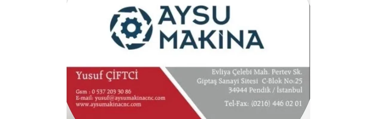 AYSU MAKİNA SAN TİC LTD ŞTİ
