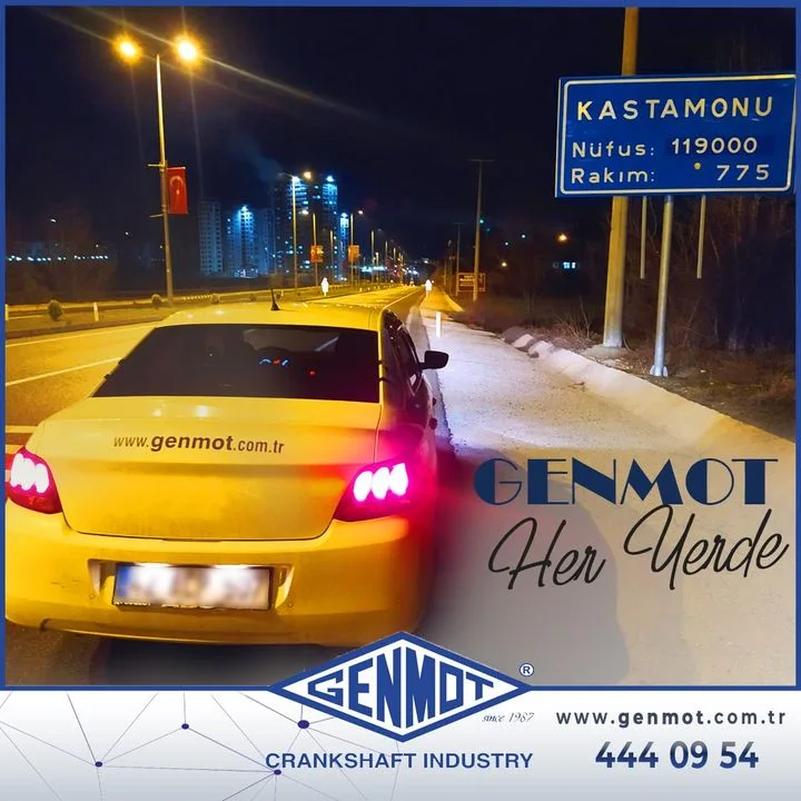 Genmot Genel Motor Stan. Krank Şaft Endüstri