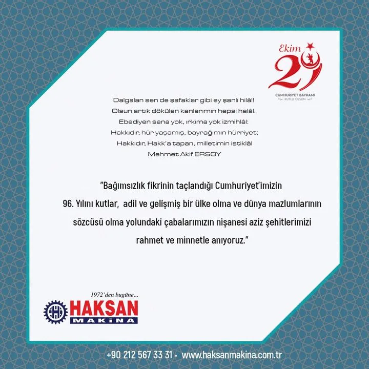 HAKSAN MAKİNA MARKETİNİZ