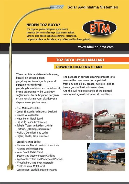 BTM Bursa Toz Boya Kaplama ve Metal Sanayi Tic.Ltd. Şti.