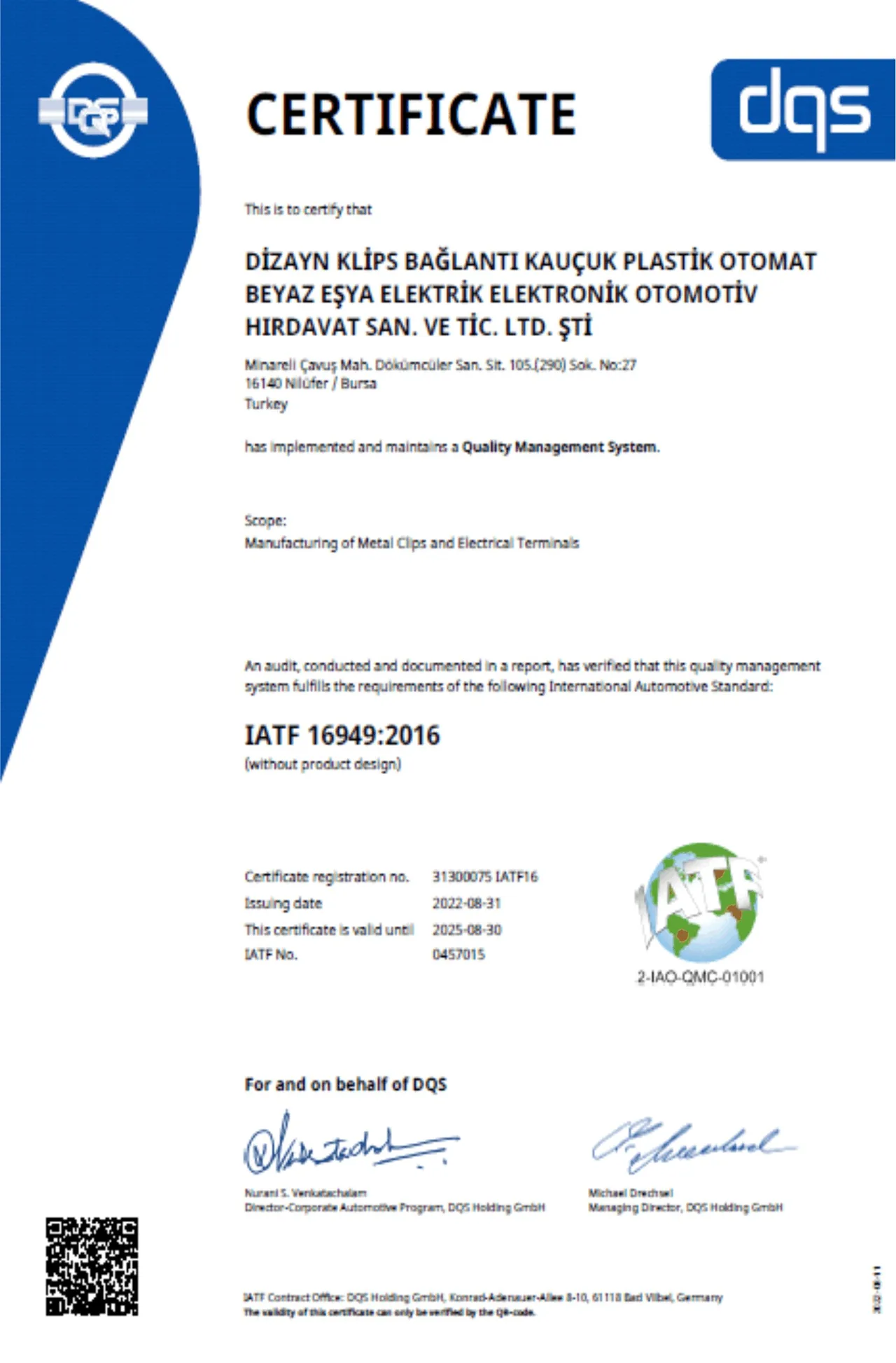 Dizayn Klips Bağlantı Kauçuk Plastik Otomat Beyaz Eşya Elektr.ik Elektronik Otomotiv Hırd. San.ve Tic.Ltd.Şti - 2
