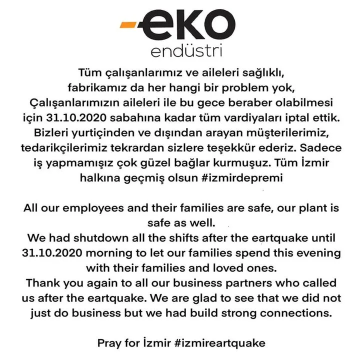 Eko Endüstri Kalıp Otomotiv Plastik ve Spor Alet. San. Dış Tic. Ltd. Şti.
