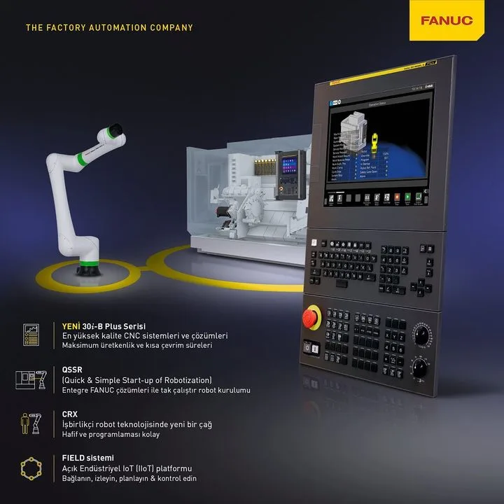 FANUC Turkey Endüstriyel Otomasyon Tic. Ltd. Şti.