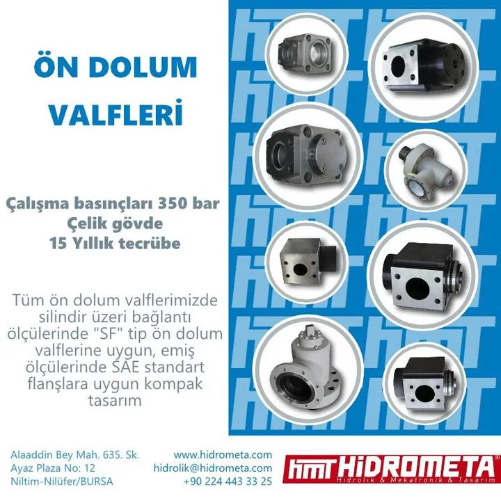 Hidrometa Hidr.Sist.mekatr.tas.San.Tic. Ltd. Şti.