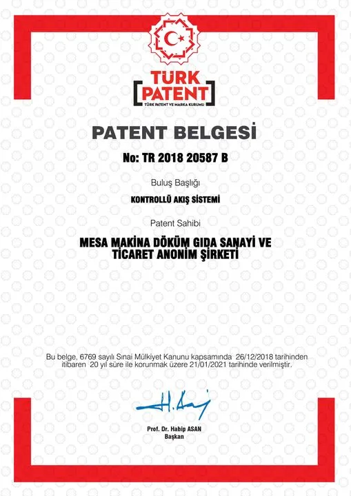 Mesa Makina Döküm Gıda San. Tic. A.Ş.