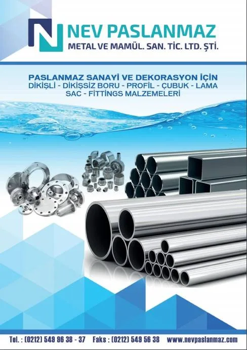 Nev Paslanmaz Metal Mamül. San. Tic. Ltd. Şti.