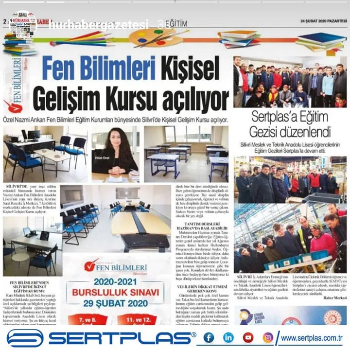 Sertplas Oto Yan Sanayi ve Ticaret A.Ş.