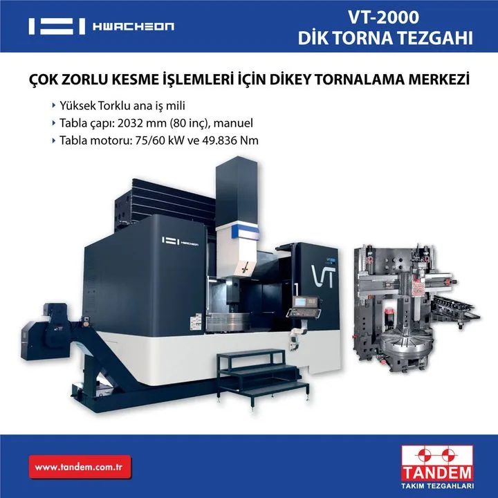 Tandem Takım Tezgahları