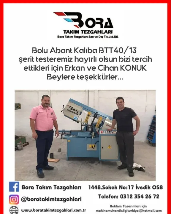 Bora Takım Tezgahları