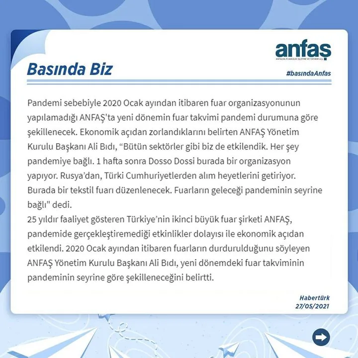 Anfaş Antalya Fuarcılık İşletme Yatırım A.Ş.